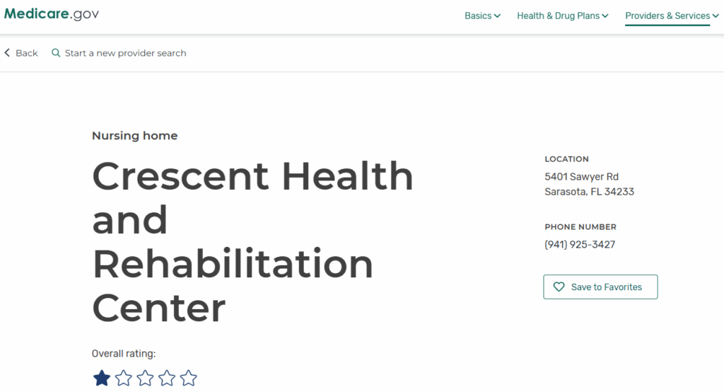 Crescent Health and Rehab lawsuits